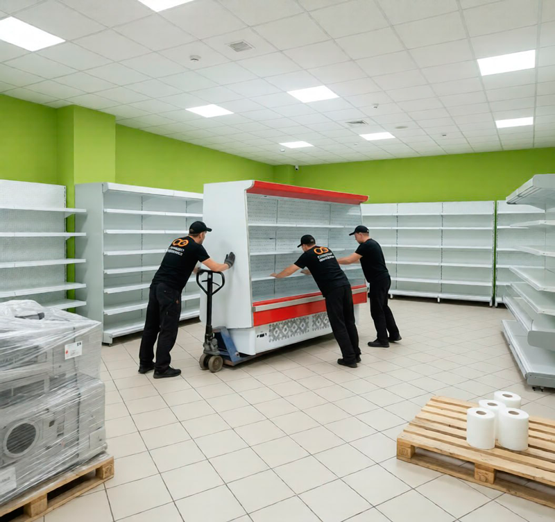 Переезд магазина в Каргате